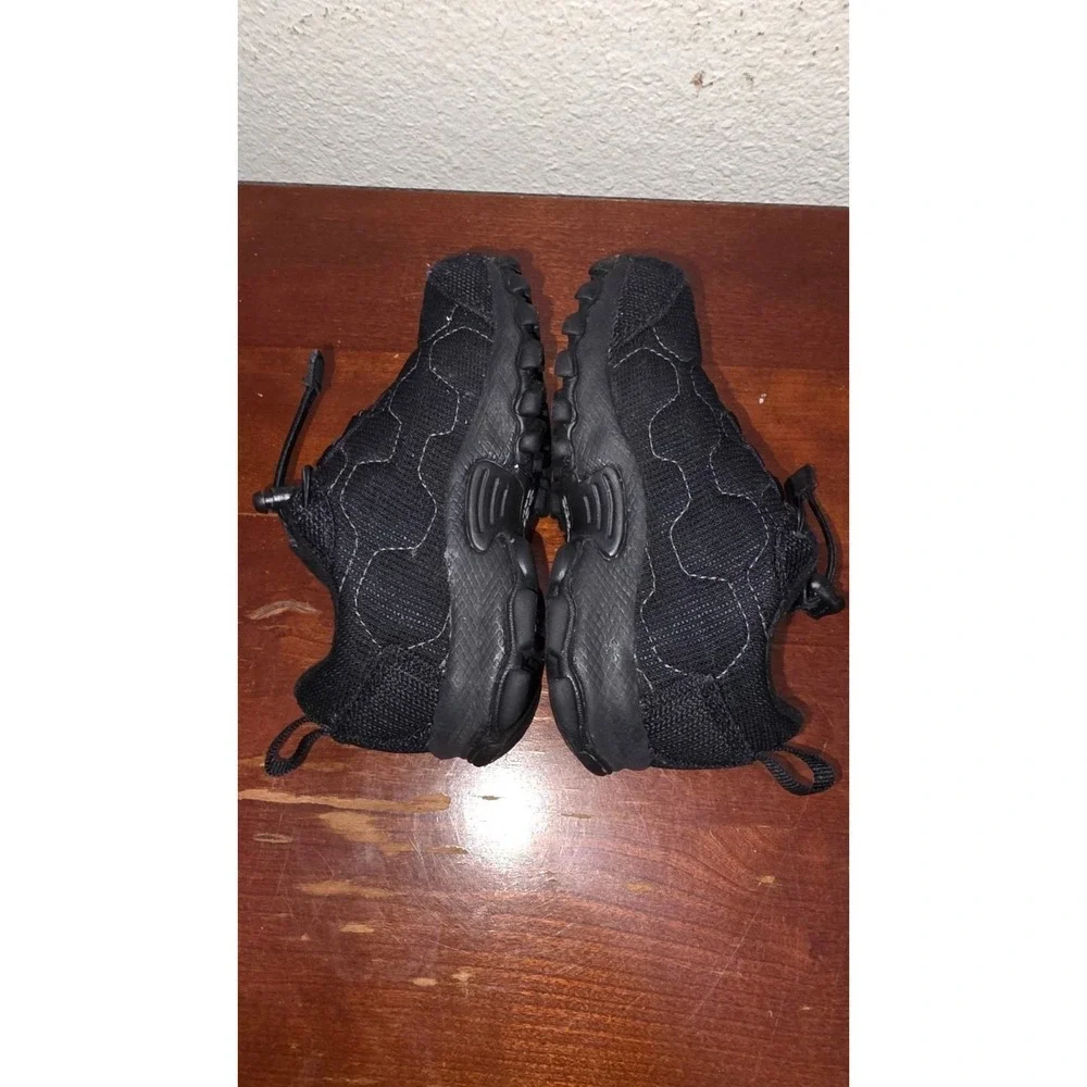 Columbia Kids‎ Black Trail Hiking Shoes Drawstring Closure Size 8